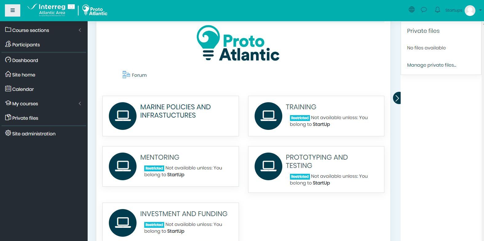 ProtoAtlantic Stakeholder Platform ProtoAtlantic Stakeholder Platform